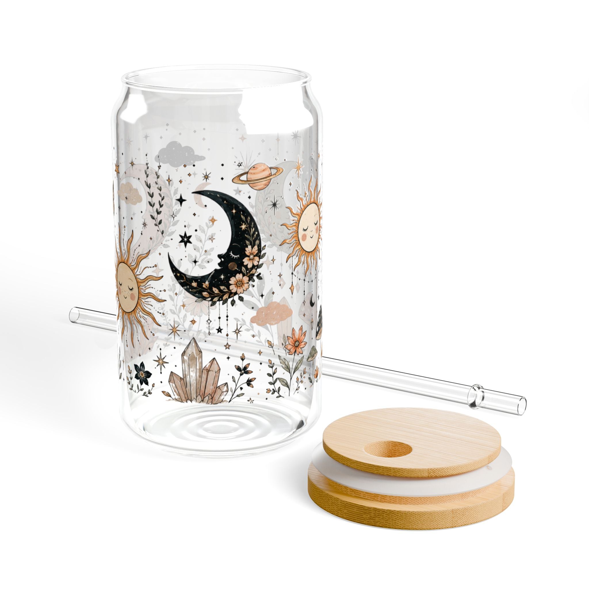 Whimsical || 16oz Glass Cup