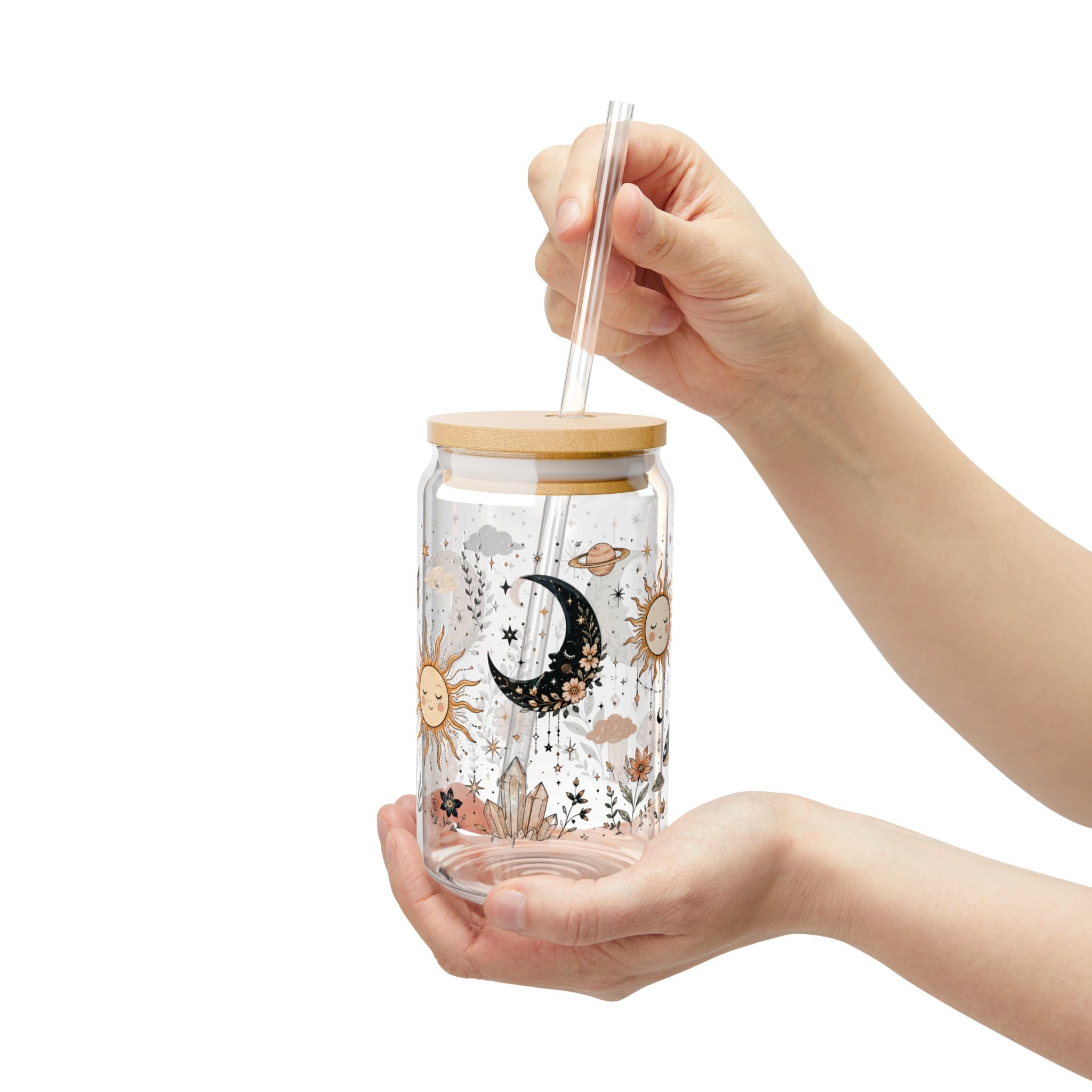Whimsical || 16oz Glass Cup