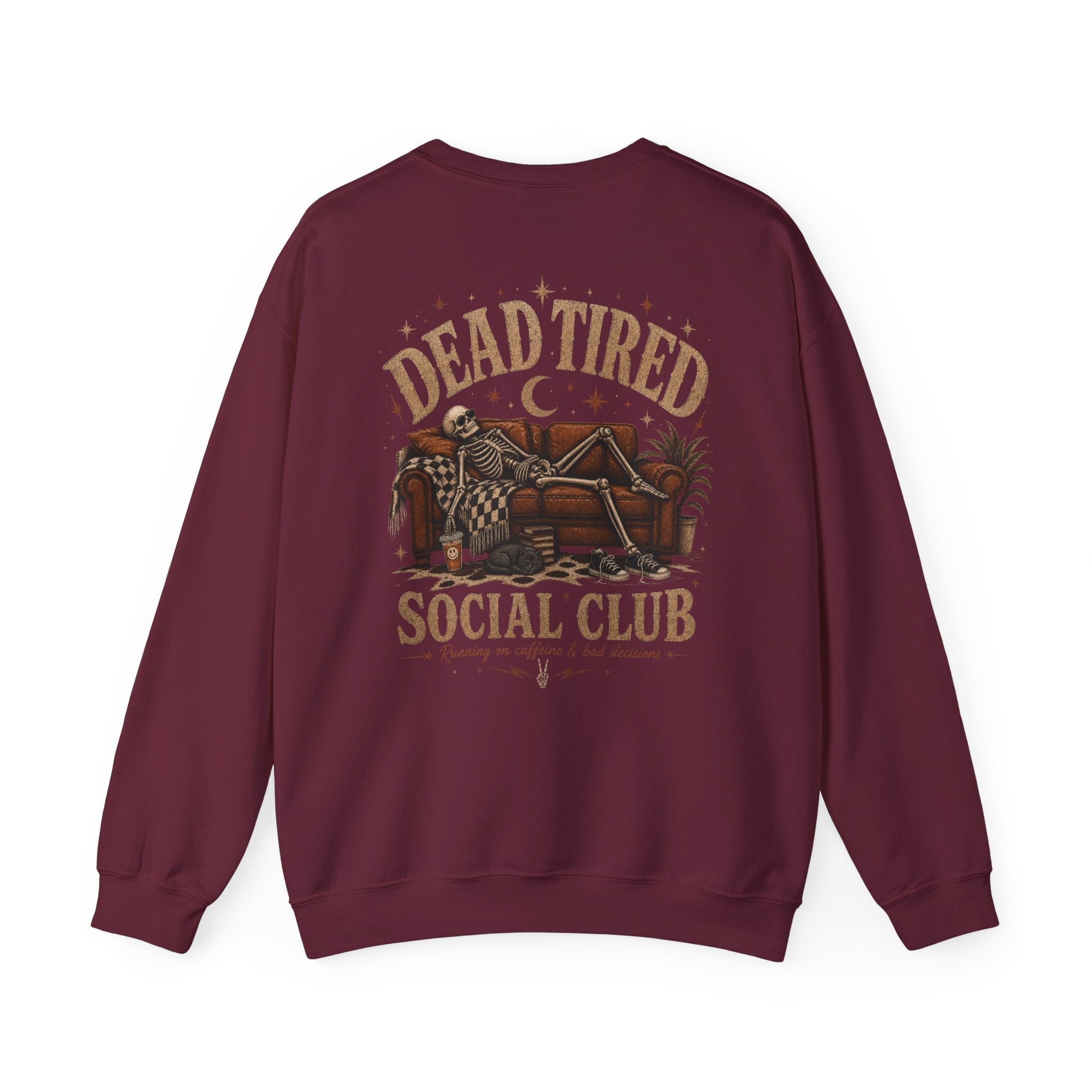 Dead Tired Social Club Crewneck