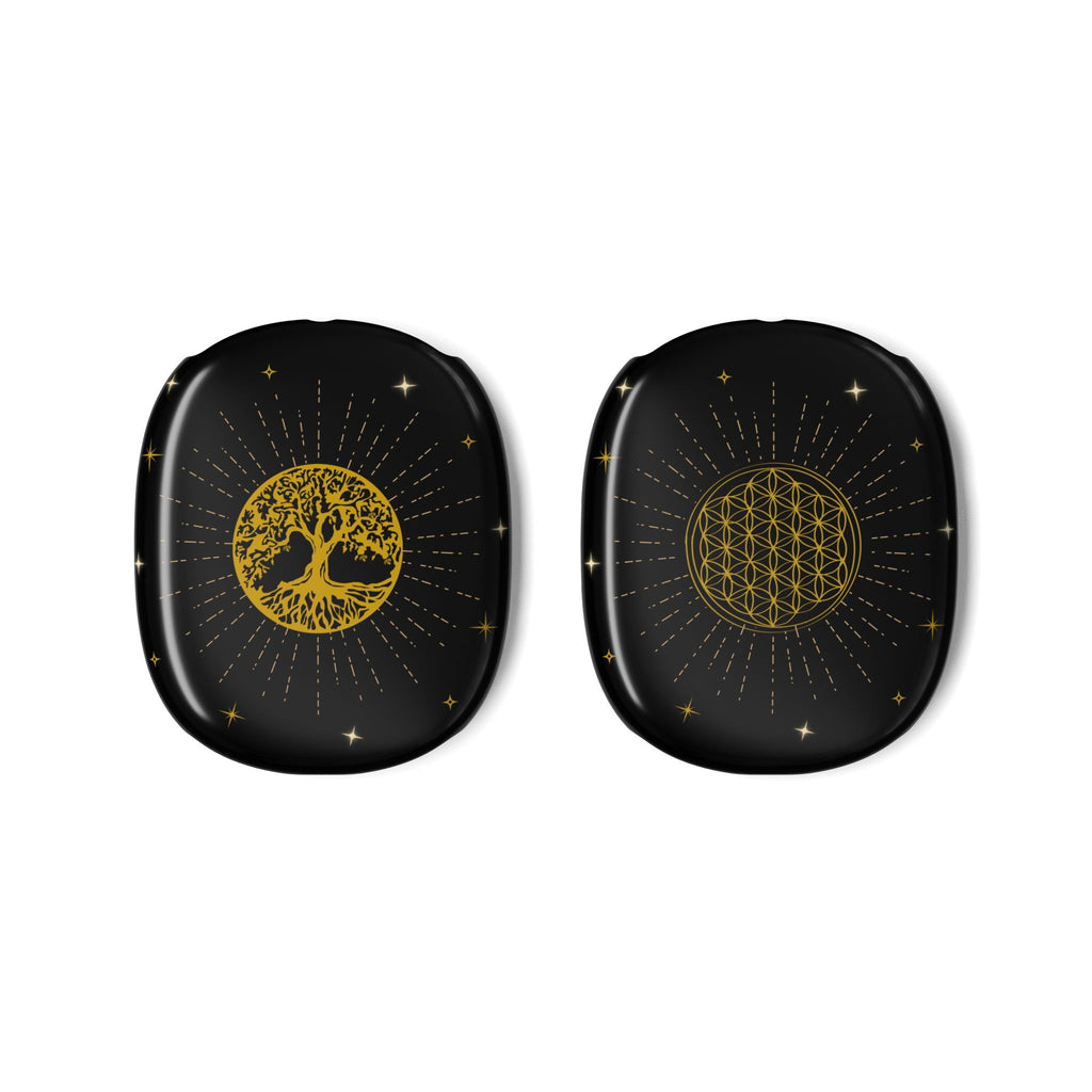 ✨ Sacred Harmony — Tree of Life × Flower of Life AirPod Max Case