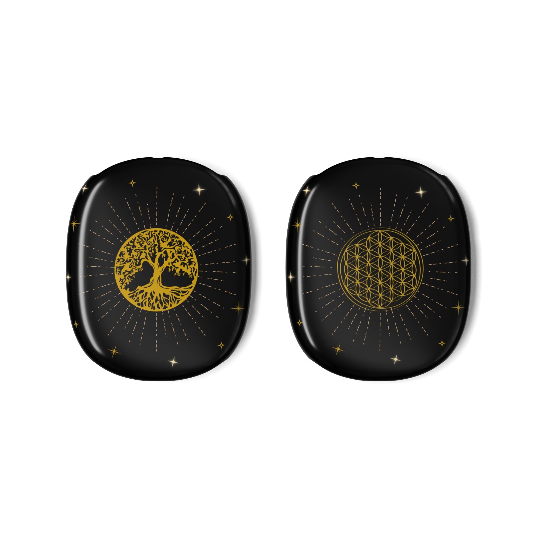 ✨ Sacred Harmony — Tree of Life × Flower of Life AirPod Max Case