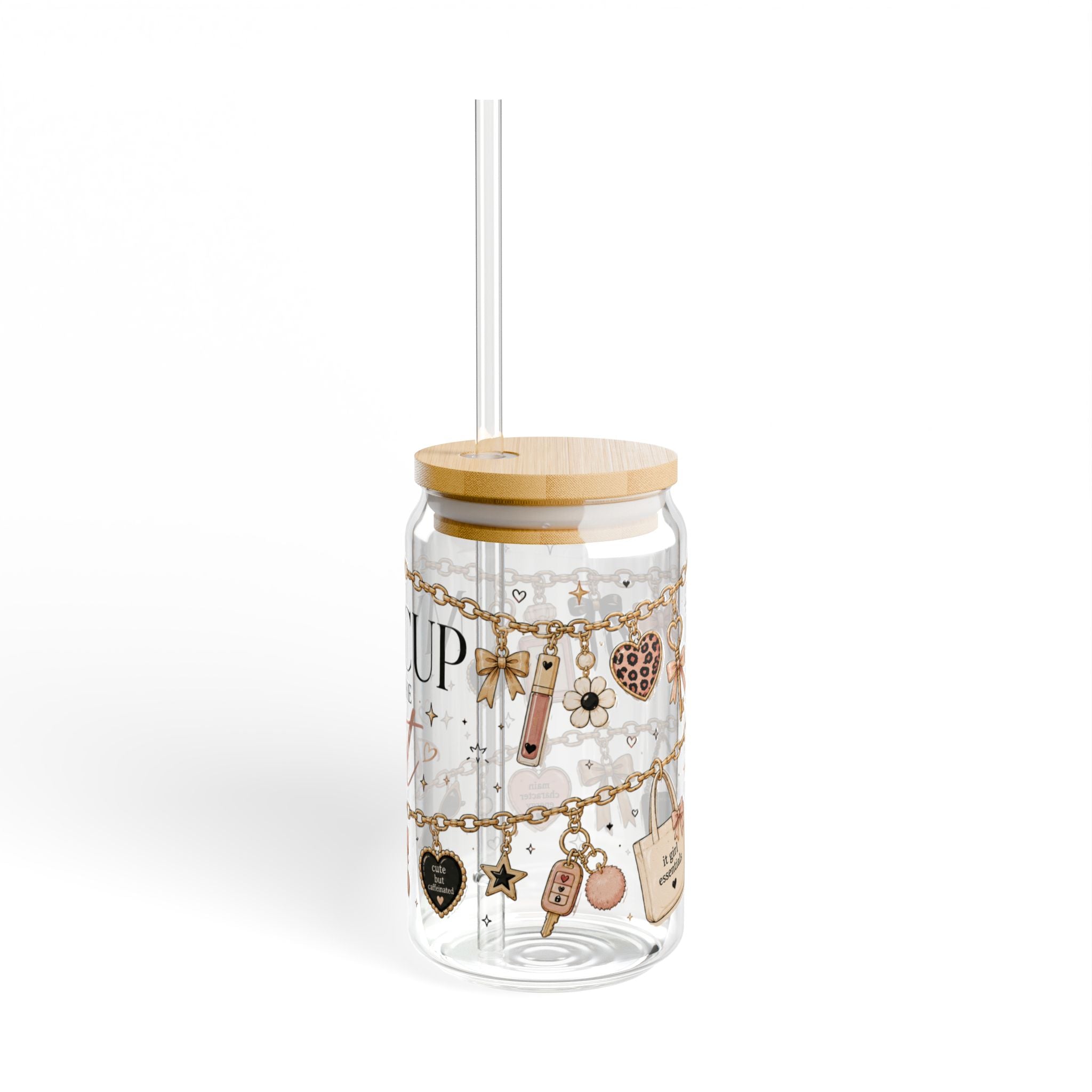 My Cup Is The Fit || 16oz Glass Cup