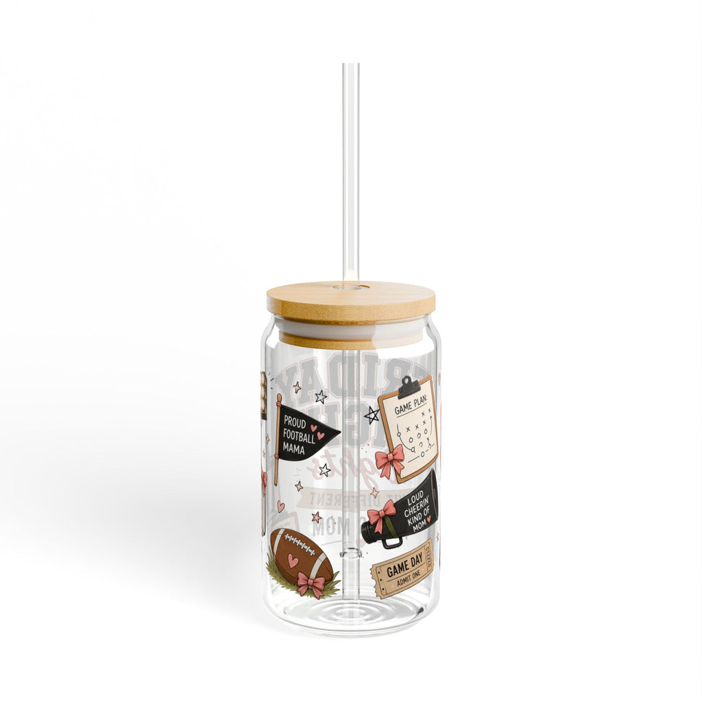 Friday Night Lights Hit Different As His Mom || 16oz Glass Cup