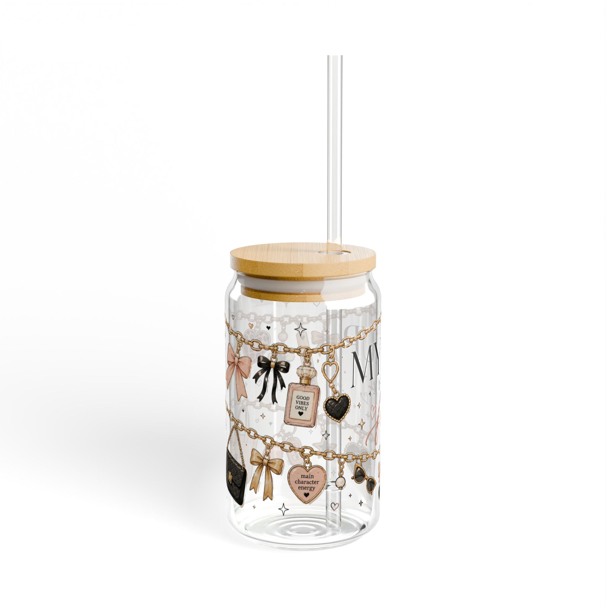 My Cup Is The Fit || 16oz Glass Cup
