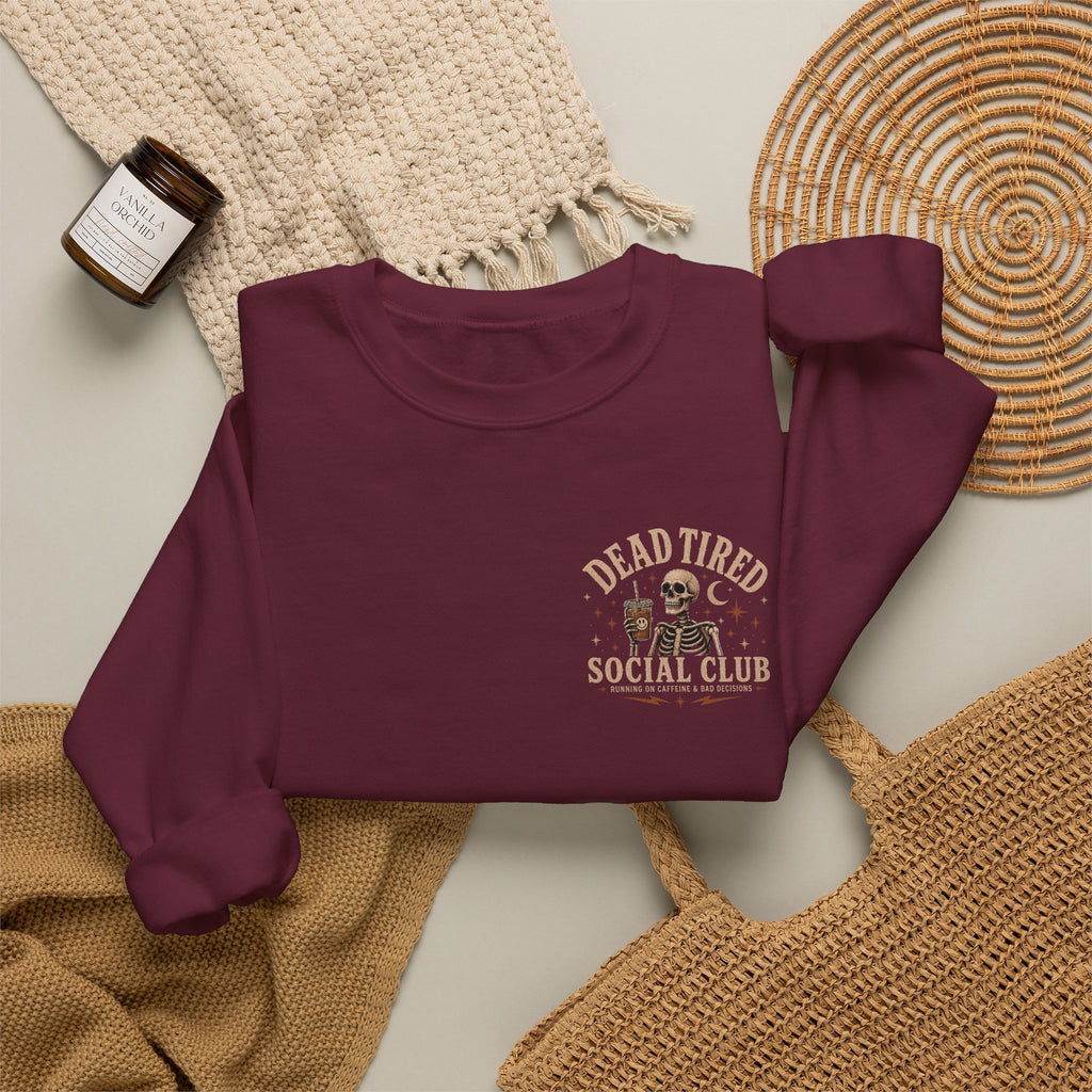 Dead Tired Social Club Crewneck