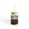 Dead Tired Social Club || 16oz Glass Cup