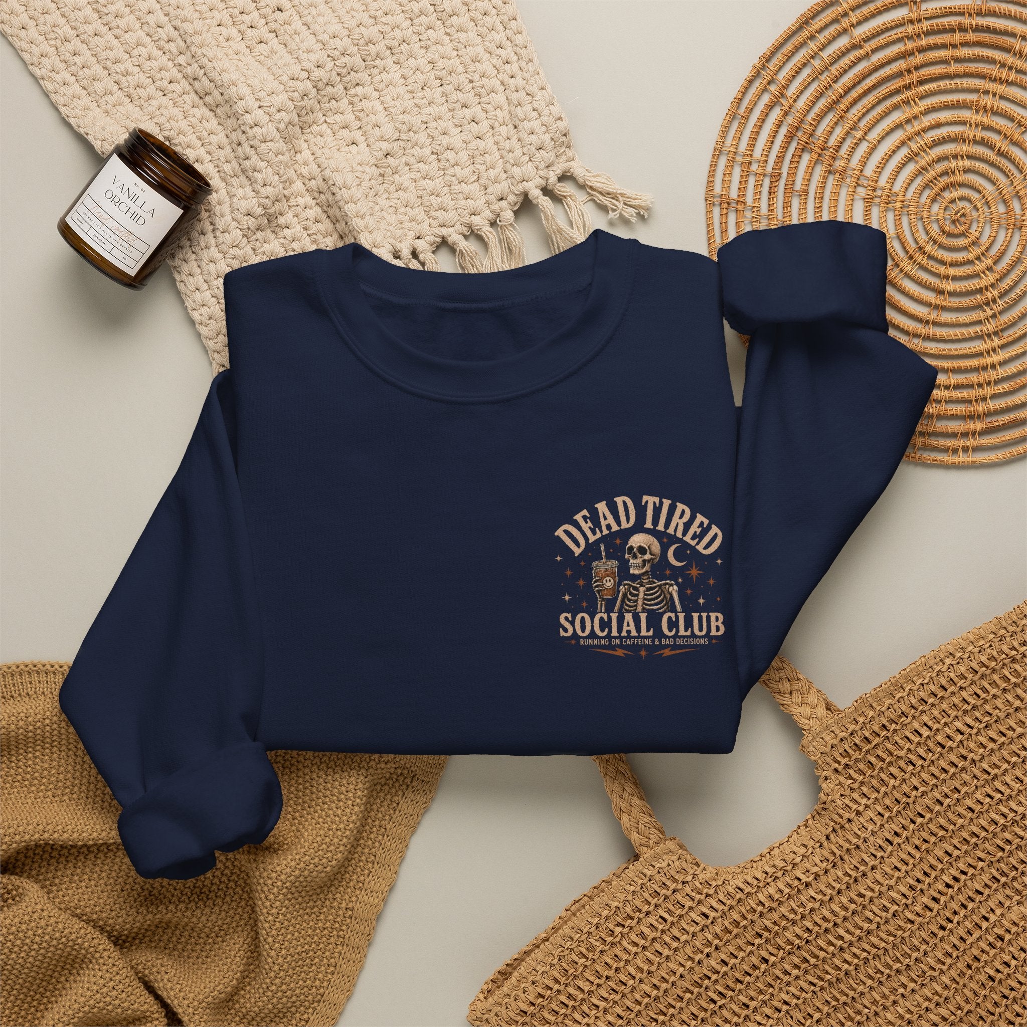 Dead Tired Social Club Crewneck