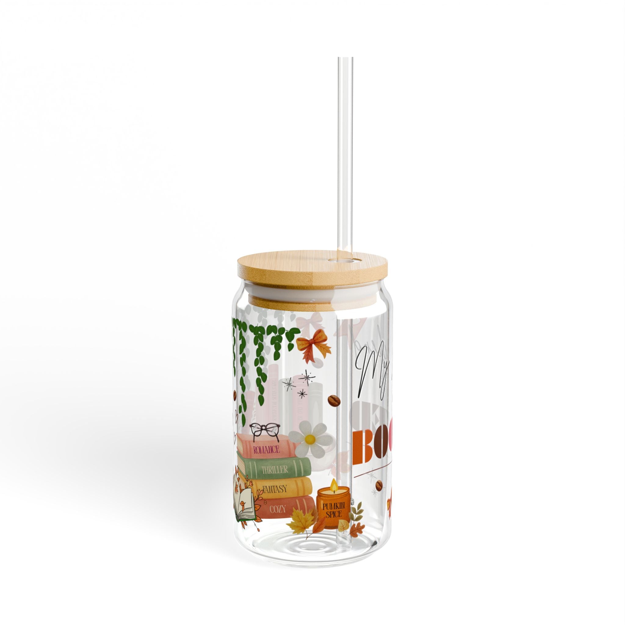 My Weekend Is Booked || 16oz Glass Cup